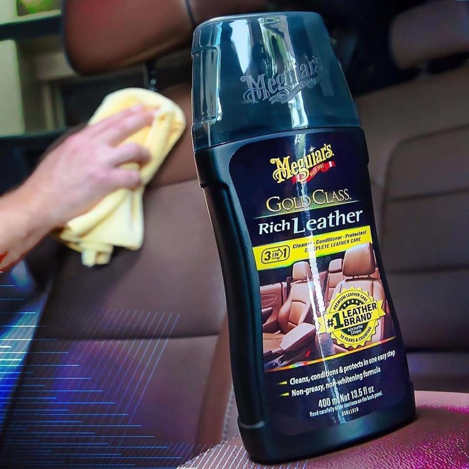 Meguiar's Gold Class Leather Cleaner & Conditioner G17914EU Meguiars
