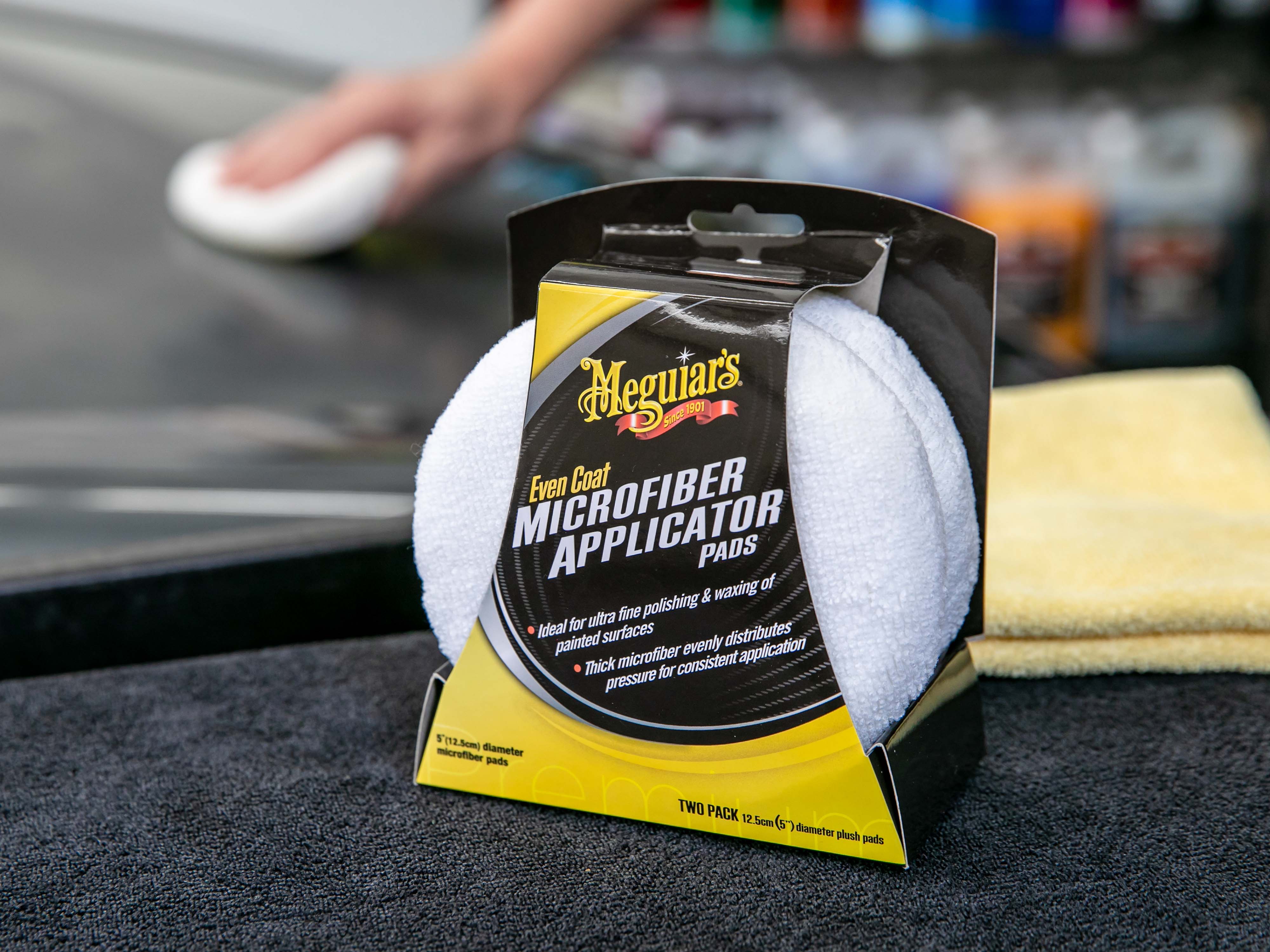 Meguiar's EvenCoat Microfiber Applicator Pad X3080 Meguiars
