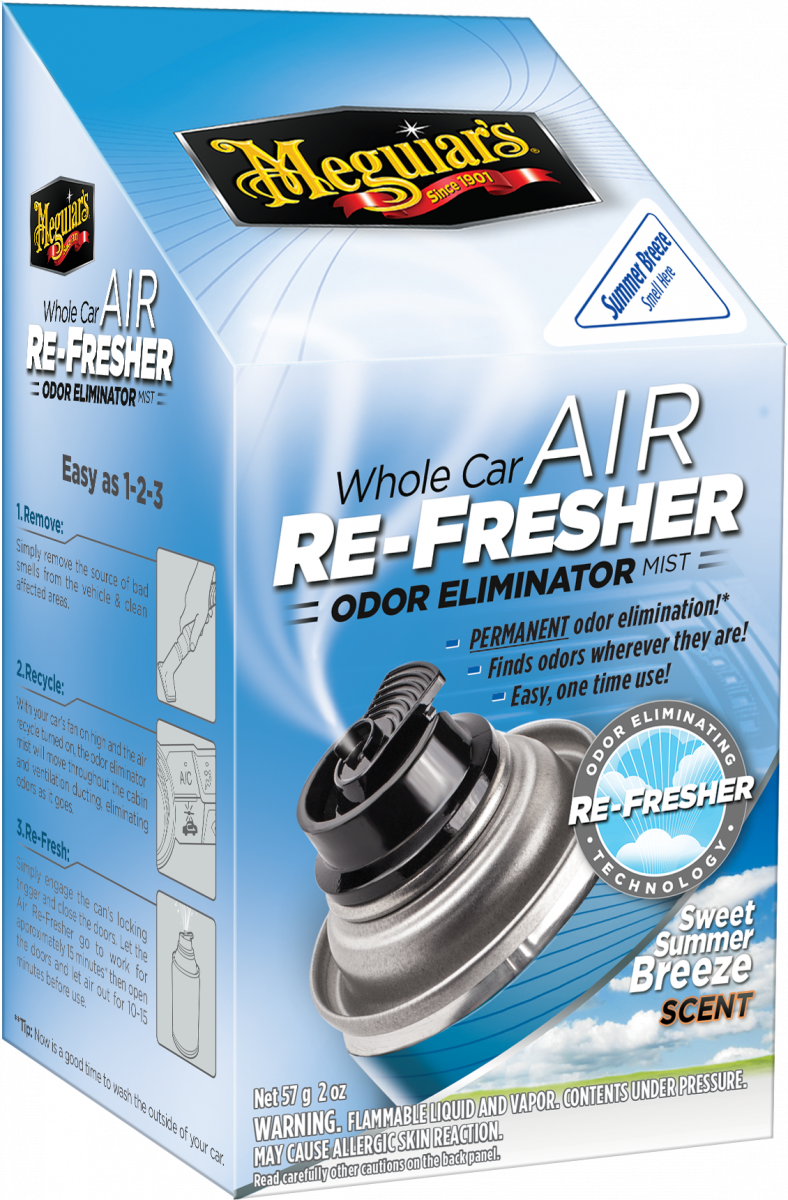  Meguiar's Whole Car Air Re-Fresher Odor Eliminator - Summer Breeze