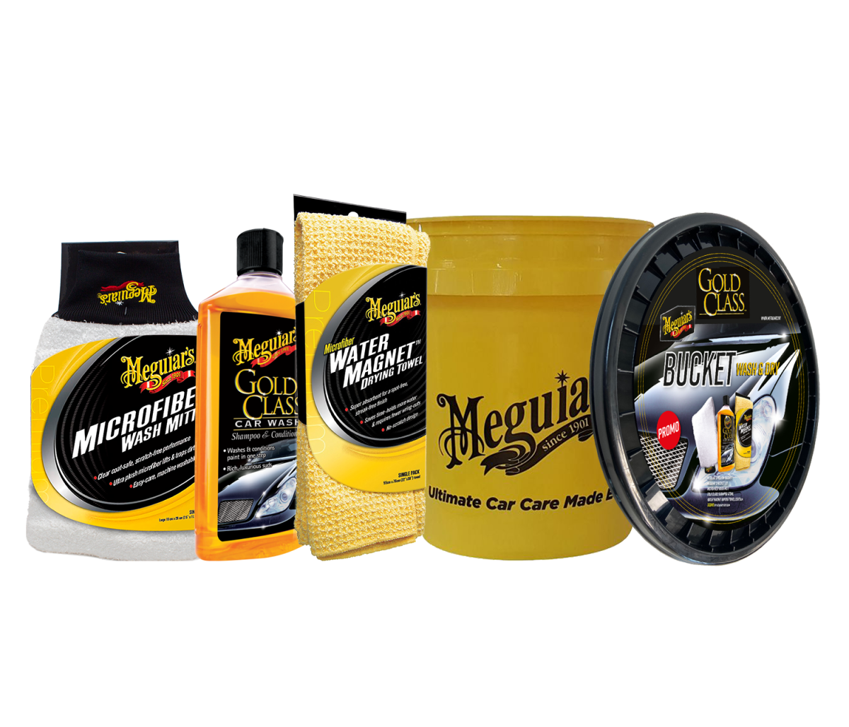  Meguiar's Gold Class Bucket Wash & Dry