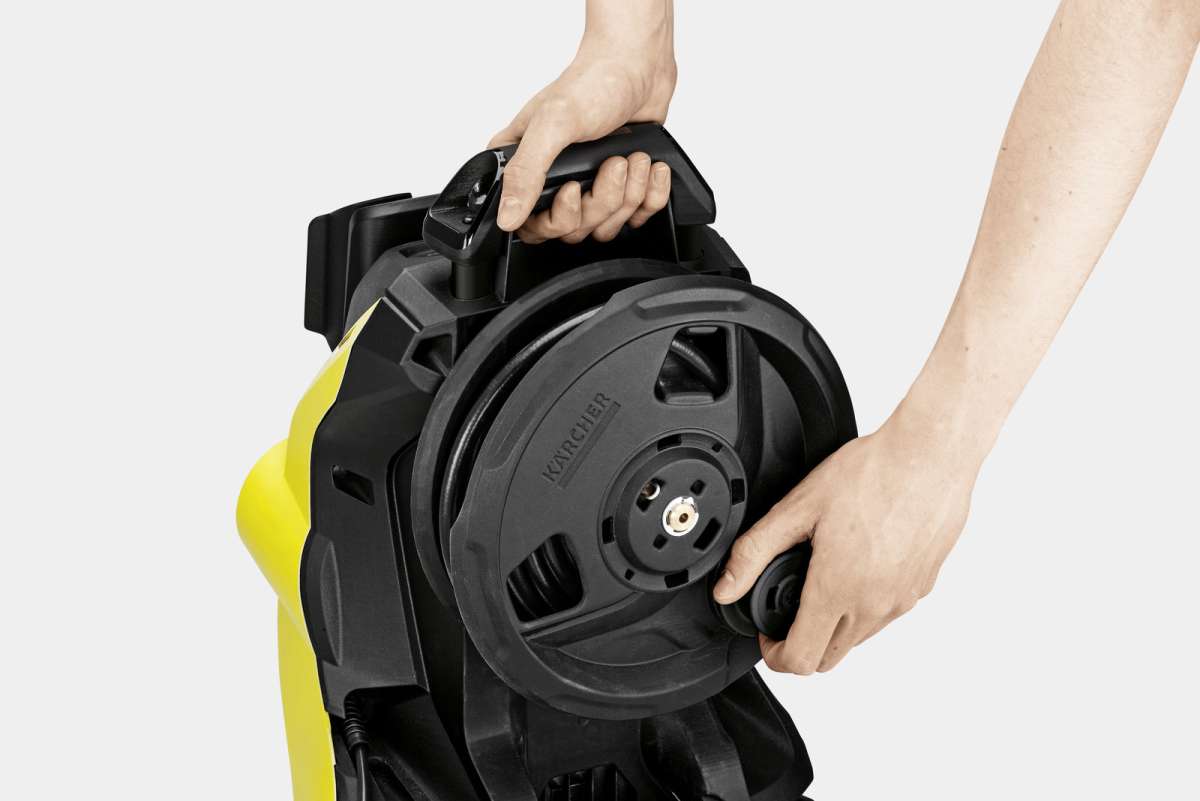  Kärcher Hogedrukreiniger K5 Premium Smart control met oprolsysteem