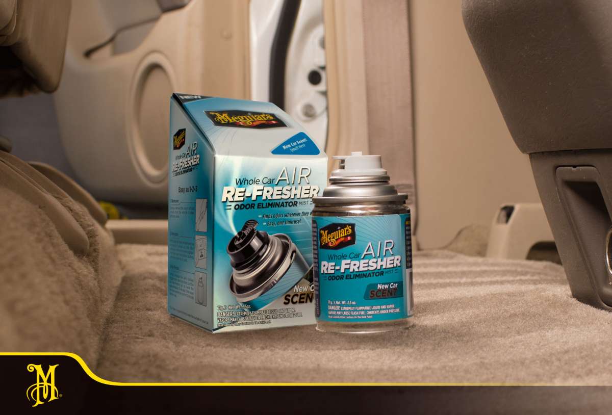  Meguiar's Whole Car Air Re-Fresher Odor Eliminator - New Car Scent