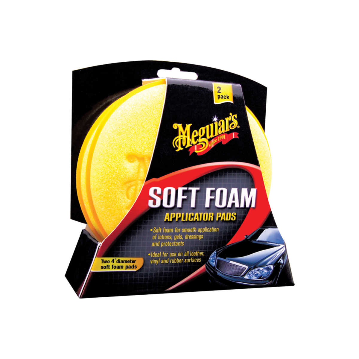  Meguiar's Soft Foam Applicator Pad