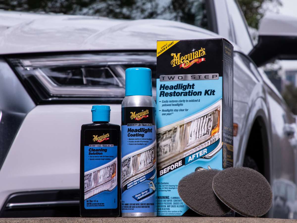  Meguiar's Perfect Clarity Two Step HeadLight Restoration Kit
