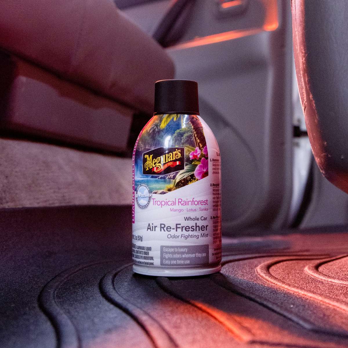  Meguiar's Whole Car Air Re-Fresher Odor Elimiator - Tropical Rainforest