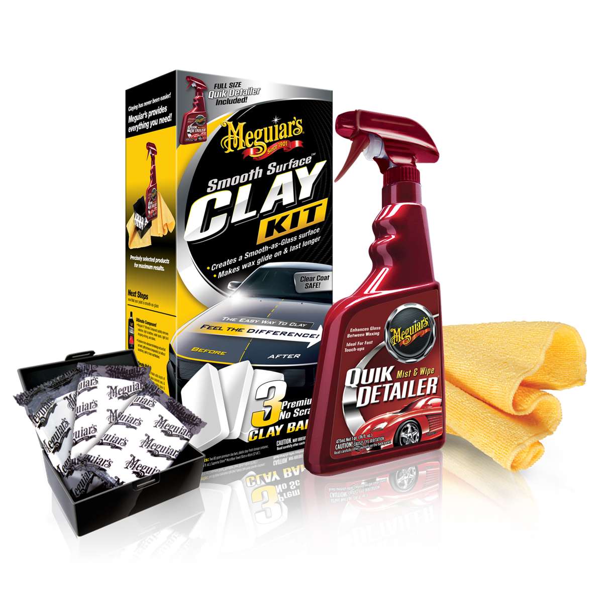  Meguiar's Smooth Surface Clay Kit