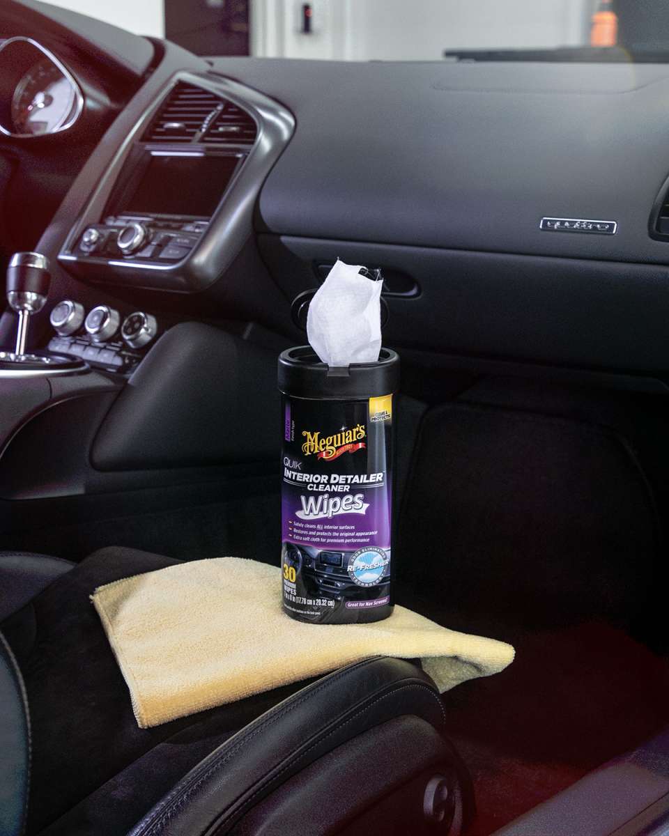  Meguiar's Quik Interior Detailer Cleaner Wipes