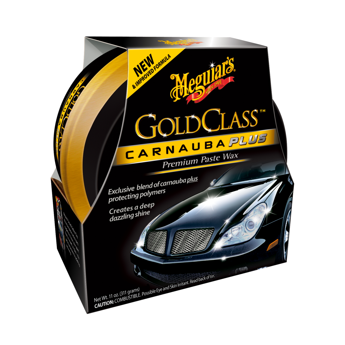  Meguiar's Gold Class Carnauba Plus Premium Paste Wax