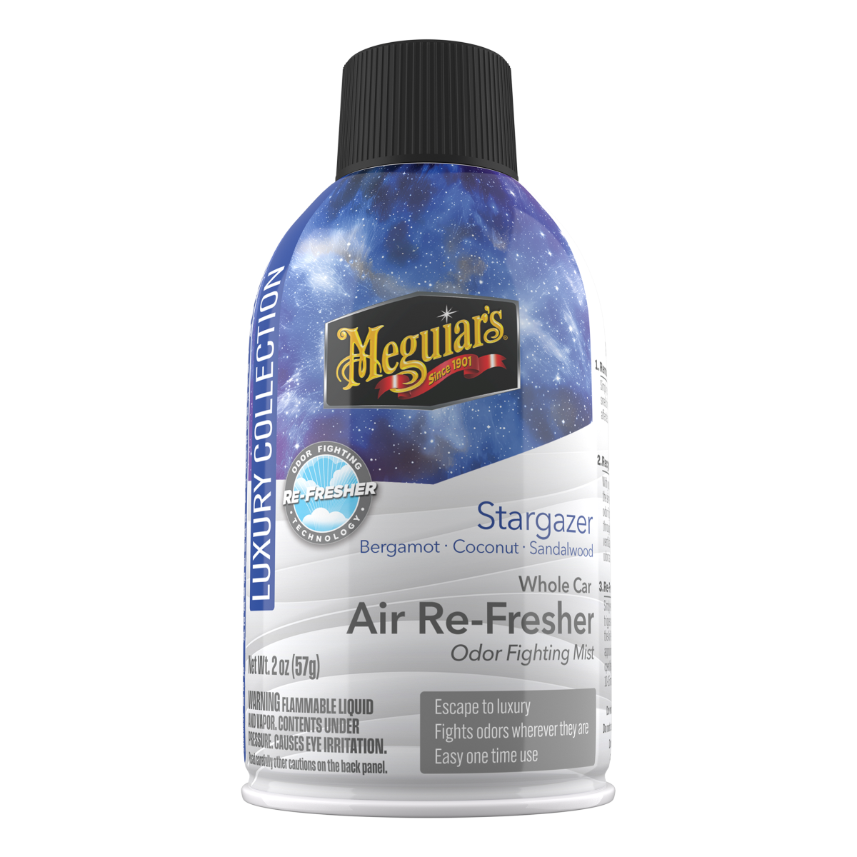  Meguiar's Whole Car Air Re-Fresher Odor Elimiator - Stargazer
