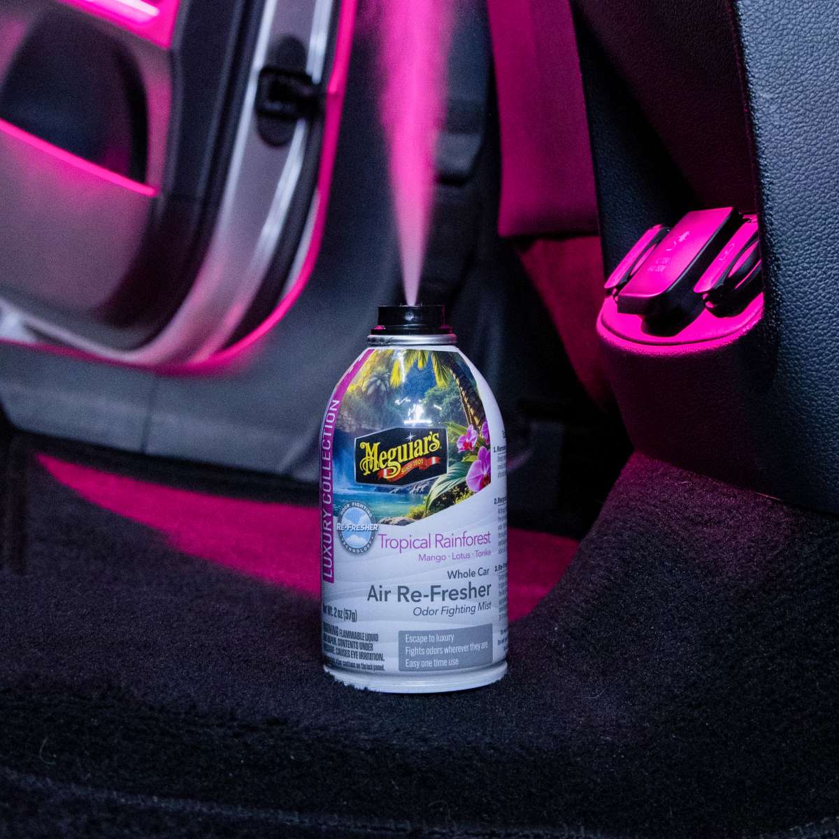  Meguiar's Whole Car Air Re-Fresher Odor Elimiator - Tropical Rainforest