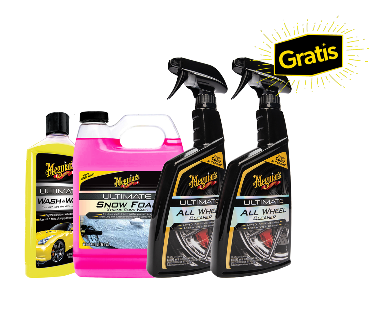  Meguiar's Ultimate Wash & Wheel Refill Kit