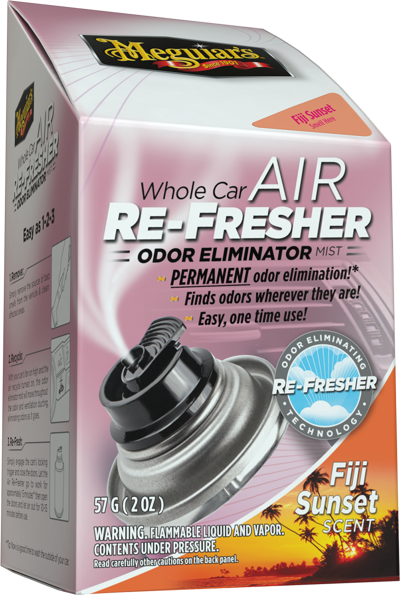  Meguiar's Whole Car Air Re-Fresher Odor Eliminator - Fiji Sunset