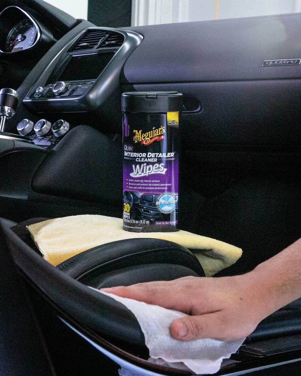  Meguiar's Quik Interior Detailer Cleaner Wipes