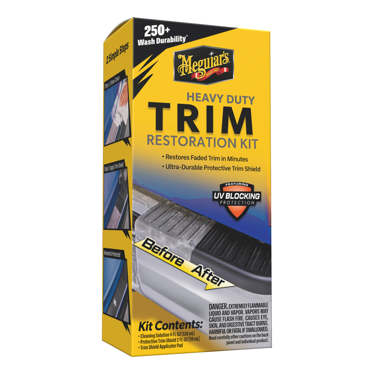  Meguiar's Heavy Duty Trim Restoration Kit