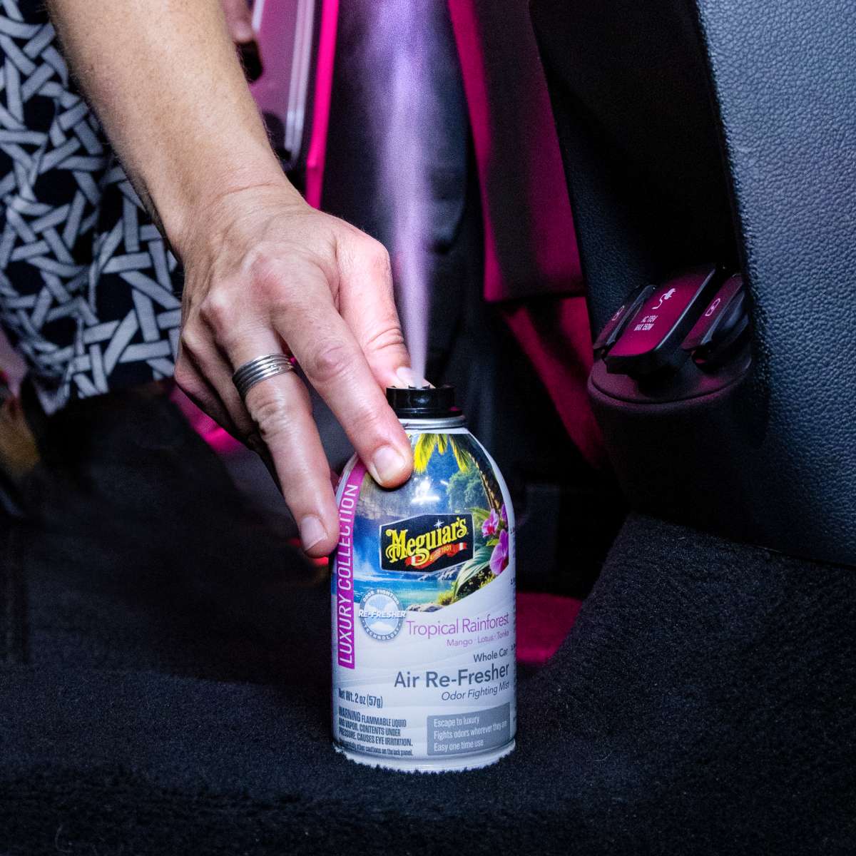  Meguiar's Whole Car Air Re-Fresher Odor Elimiator - Tropical Rainforest
