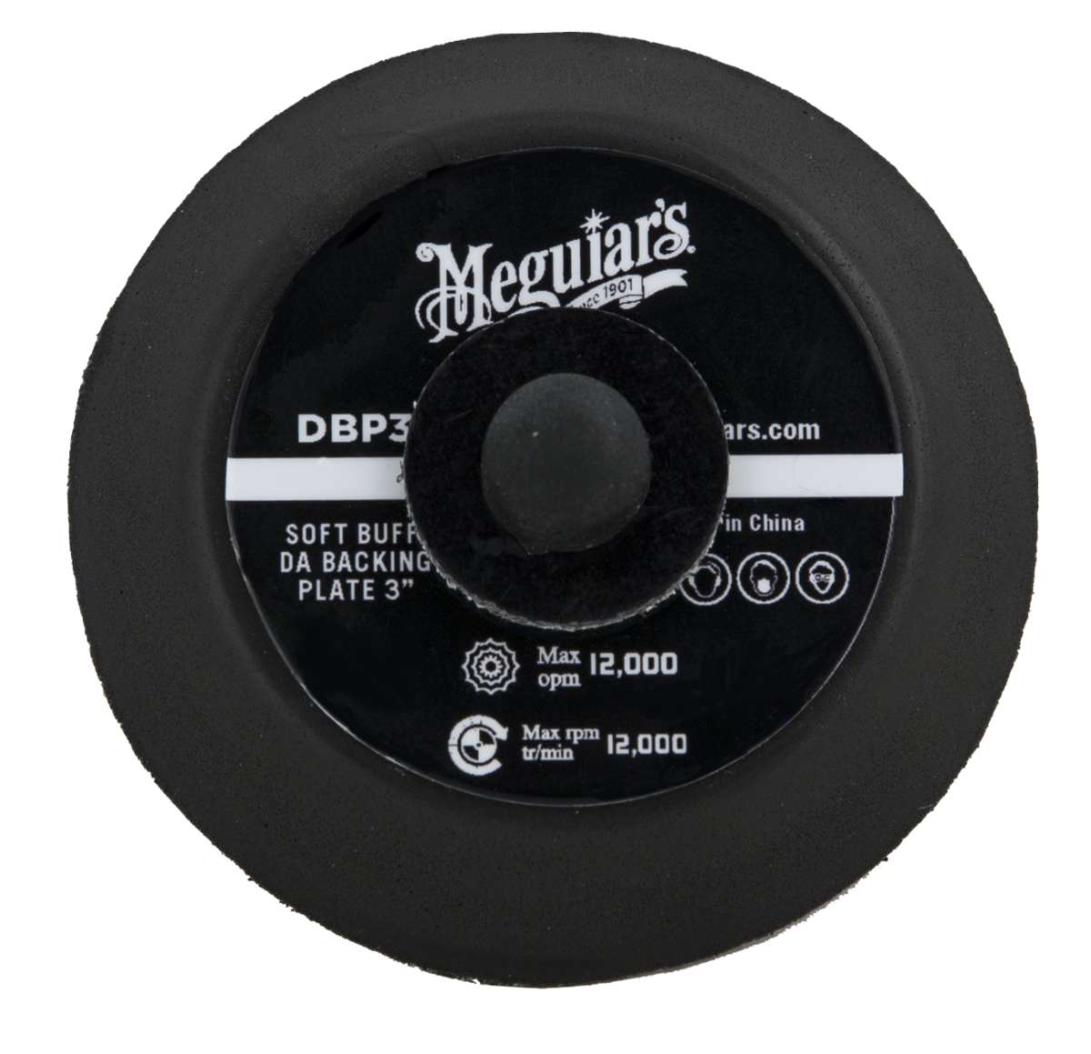  Meguiar's Soft Buff DA Backing Plate 3"