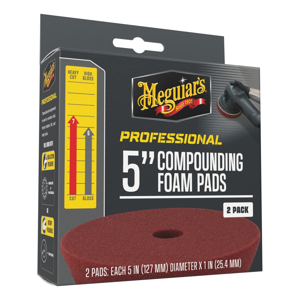  Meguiar's Professional 5" Compound Foam Pad