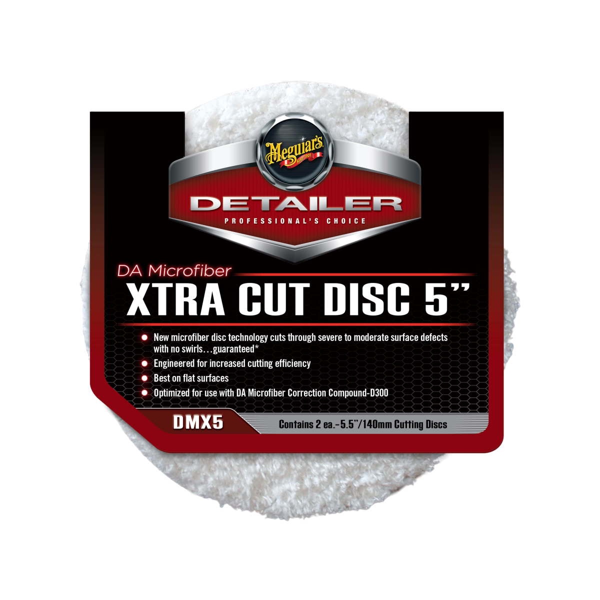  Meguiar's DA Microfiber Xtra Cutting Disc 5"