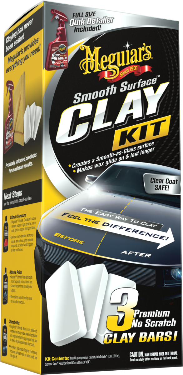 Meguiars Smooth Surface Clay Kit - G1016