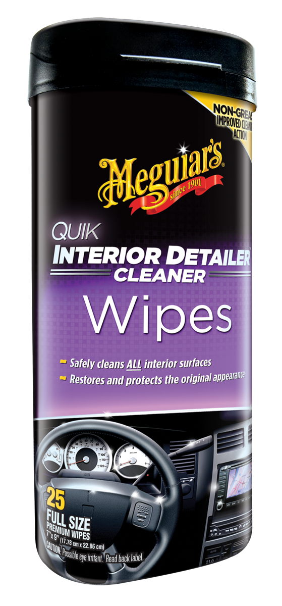  Meguiar's Quik Interior Detailer Cleaner Wipes