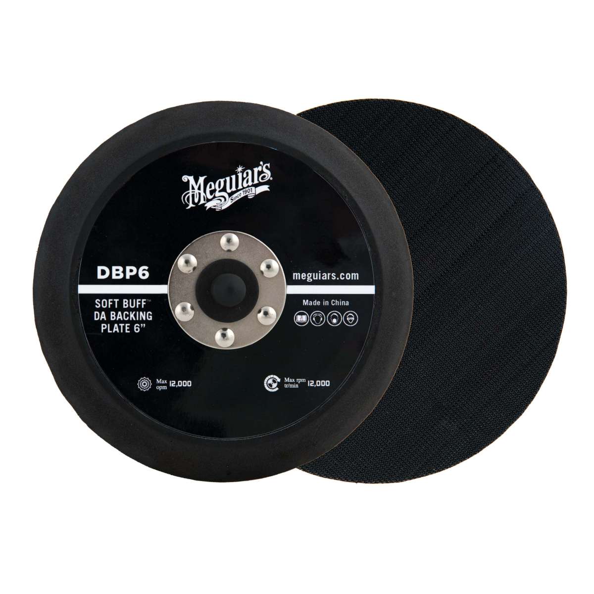  Meguiar's Soft Buff DA Backing Plate 6"