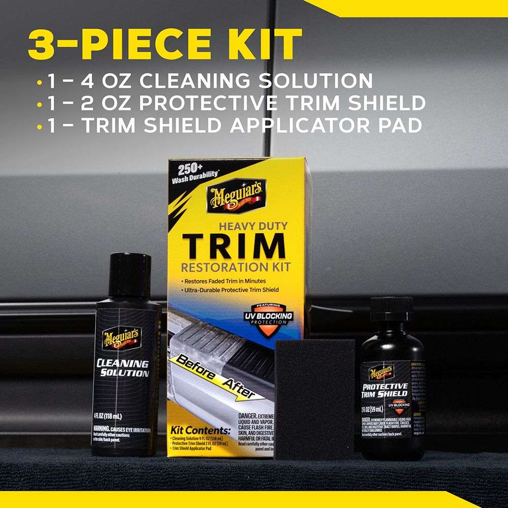  Meguiar's Heavy Duty Trim Restoration Kit