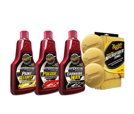  Meguiar's 3 Stappen Deep Crystal Systeem