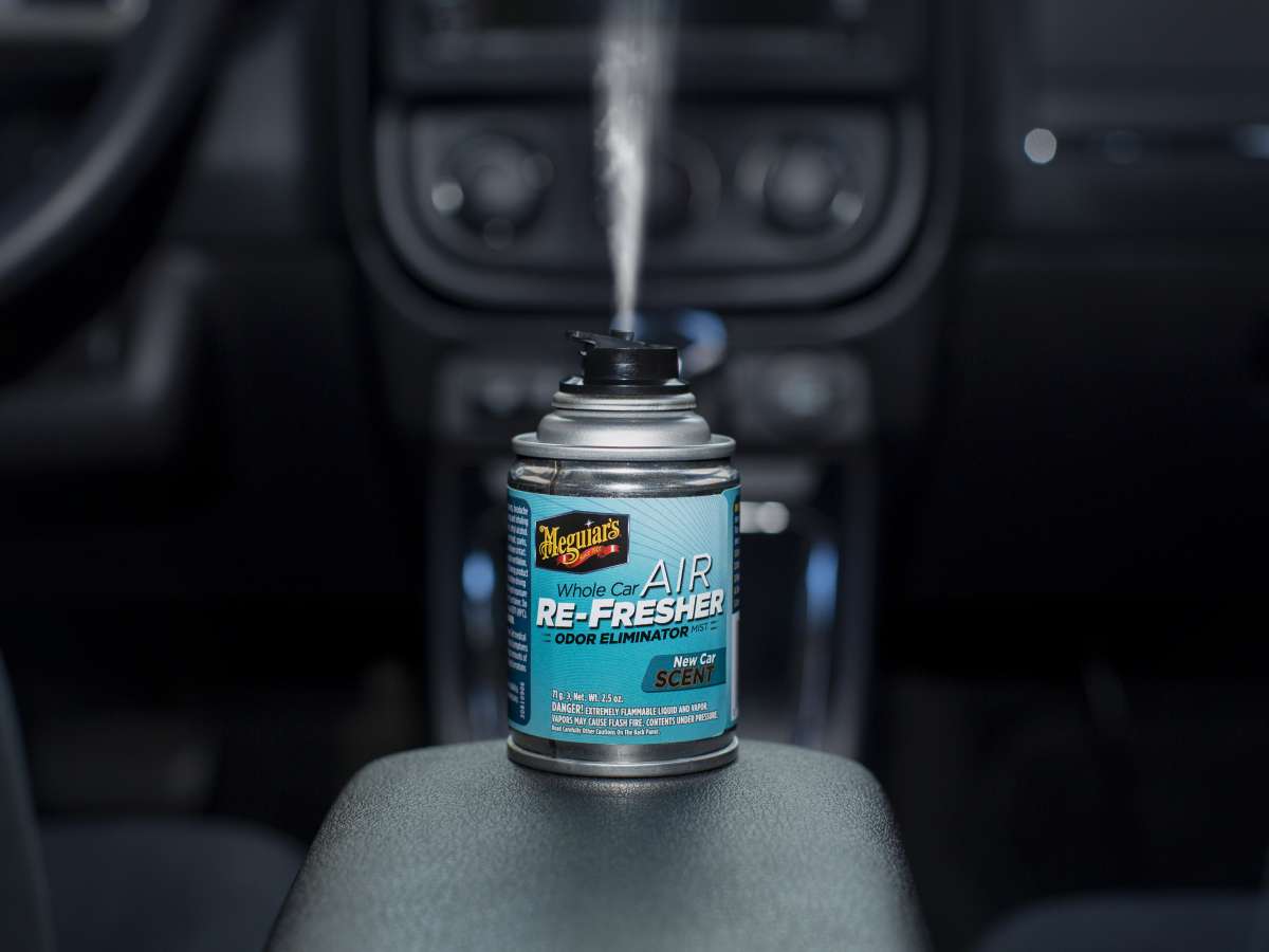  Meguiar's Whole Car Air Re-Fresher Odor Eliminator - New Car Scent