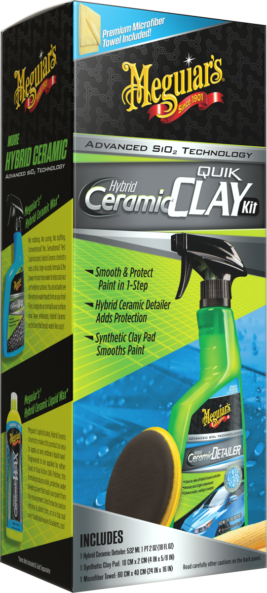  Meguiar's Hybrid Ceramic Synthetic Clay Kit