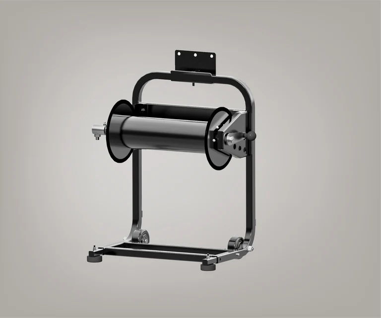  Bigboi Wall Mount 2 in 1 Wheelbase & Reel for Hose