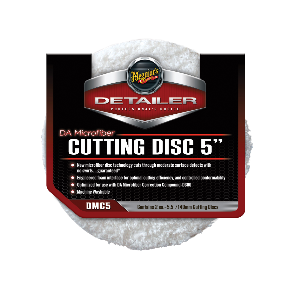  Meguiar's DA Microfiber Cutting Disc 5"